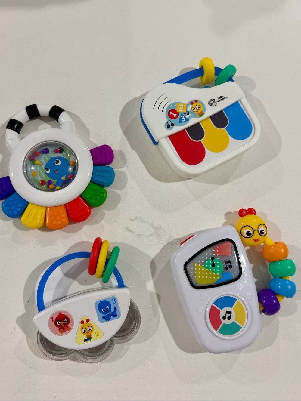 Baby Einstein Musical Toys & Rattles (set of four)